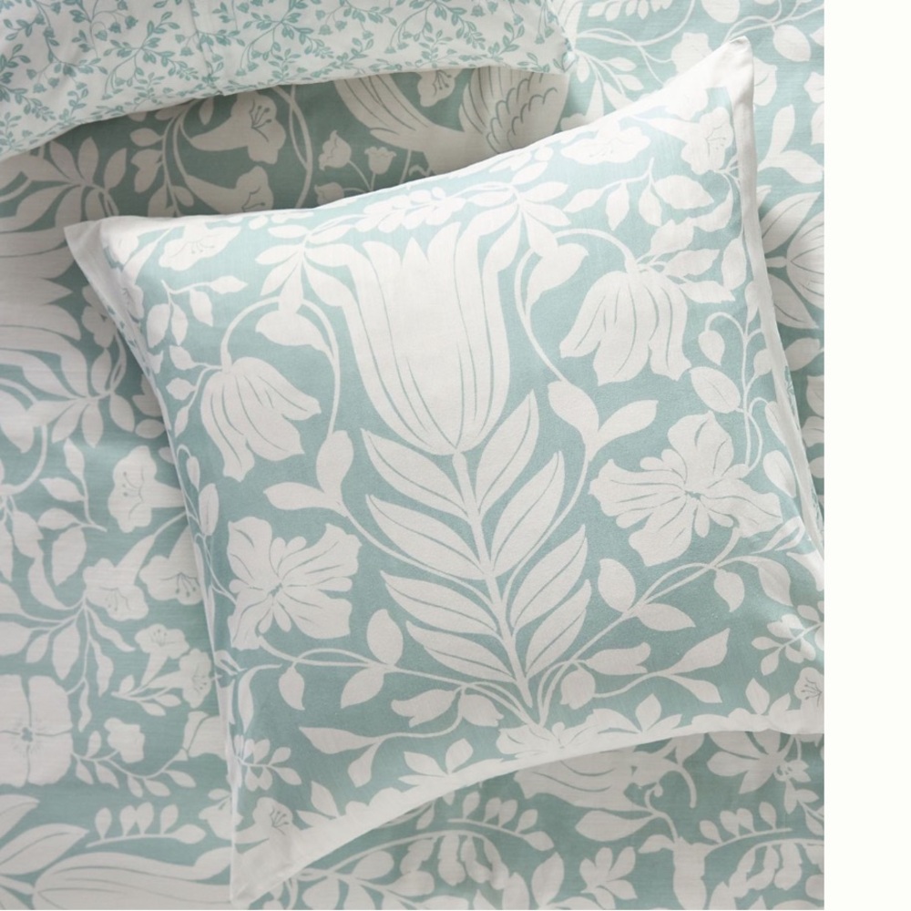 NWT Anthropologie Songbird Euro Sham Set of TWO